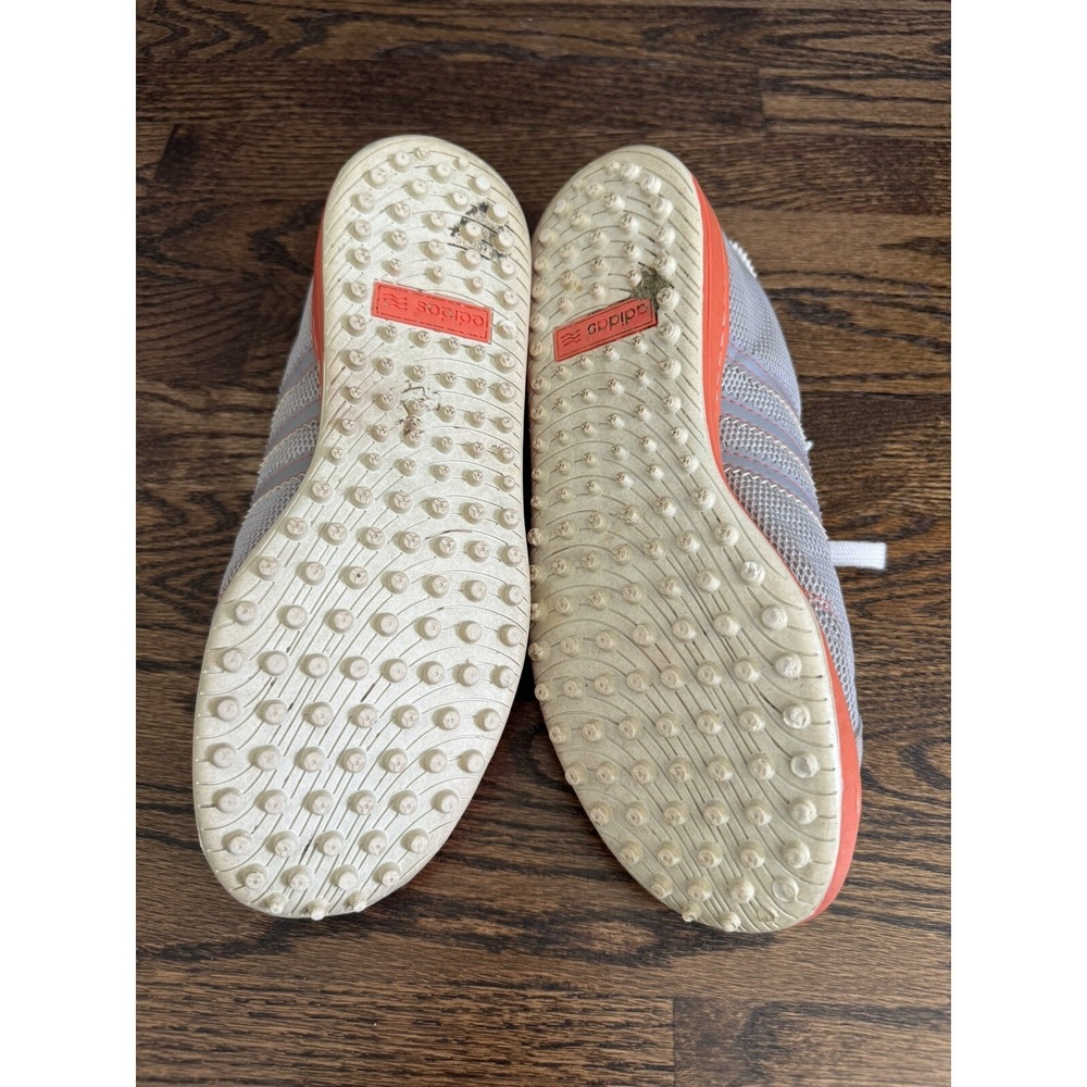 adidas womens spikeless golf shoes 7 stan smith Gray Orange‎ - Picture 5 of 6